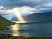 Could this be God sending down His light?