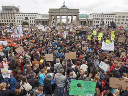 Global climate strike in Berlin