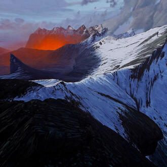 John Cheall, Cadmium Event 2, Knight's Peak, Skye, 2015 © the artist