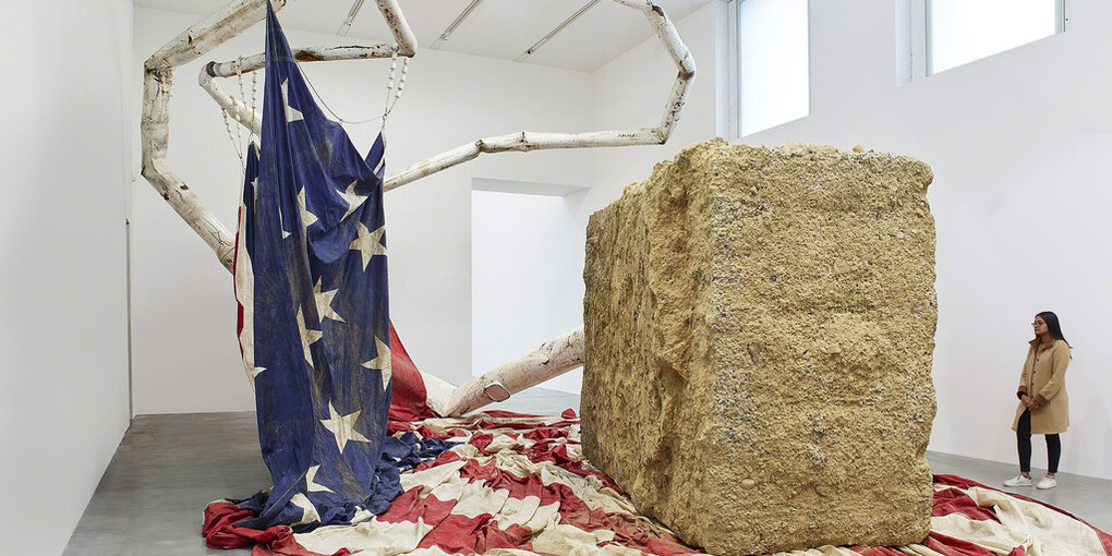 Dan Colen. Courtesy of Newport Street Gallery