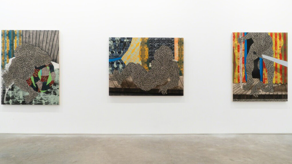 Curtains, Stages and Shadows. Courtesy of James Fuentes Gallery