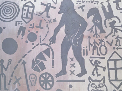A.R. Penck. Courtesy of Michael Werner Gallery