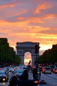 Arc De Triomphe, Paris, France