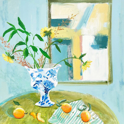 Melanie Parke, Aquamarine. Courtesy of Anne Loucks Gallery