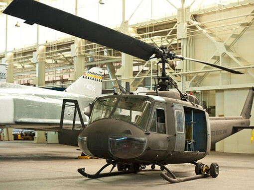 Bell UH-1 Iroquois. Courtesy of Pearl Harbor Aviation Museum