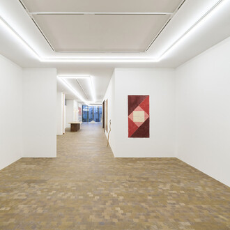 Various artists, Supports/Surfaces, exhibition view. Courtesy of Ceysson and Bénétière