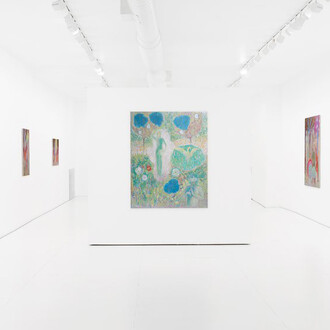 Katrine Bobek, Sound of the bell jar, exhibition view. Courtesy of Jack Barrett Gallery