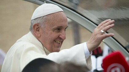 Papa Francesco al Vaticano, 27 Aprile 2014, Roma