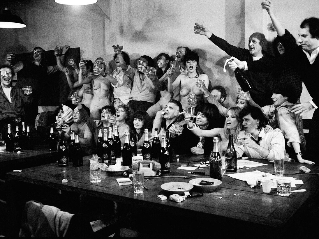Bouclage Charlie Matin, 1981, Tirages photo noir et blanc, sur papier hahnemuehle, 24,4 x 35,5 cm, Éd.1/7 © Arnaud Baumann