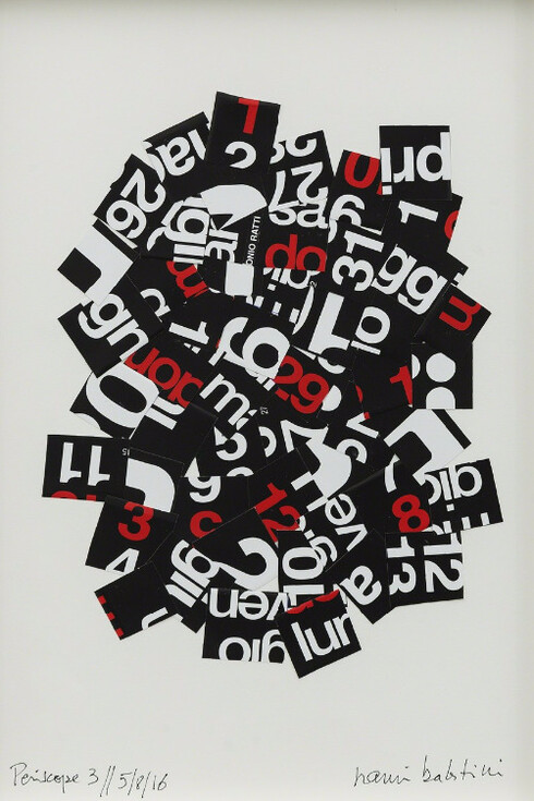 Nanni Balestrini. Courtesy of Maab Gallery