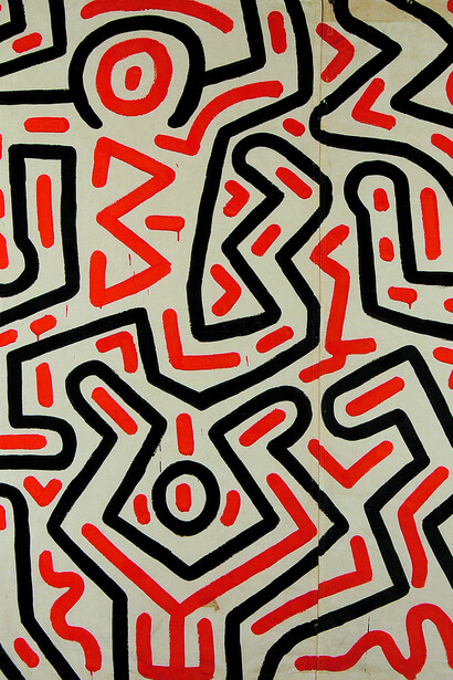 Il “Codice Haring”, omini stilizzati e in movimento