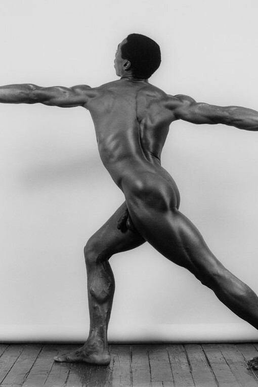 Robert Mapplethorpe, Derrick cross (detail), 1983. Cortesia di Mart