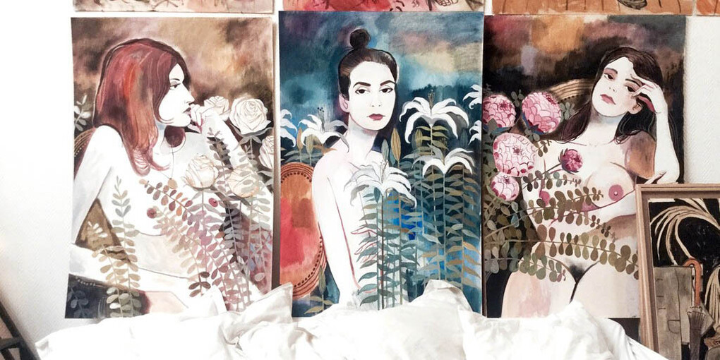 Fleurs. Courtesy of Antonine Catzéflis gallery