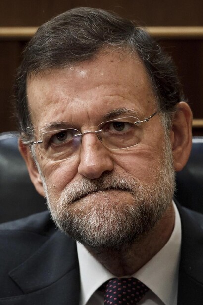 Las mil caras de Rajoy: ¿apesadumbrado?