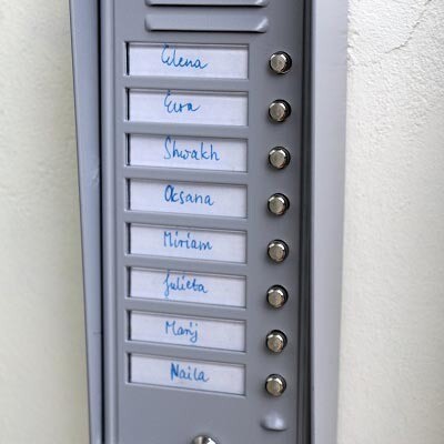 The door phone. Courtesy of Wroclaw Contemporary Museum
