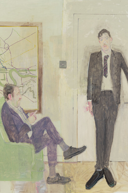 Parmen Daushvili, Me and My Son (Isle of Dogs) (detail), 2023. Courtesy of the artist and Nathalie Karg Gallery
