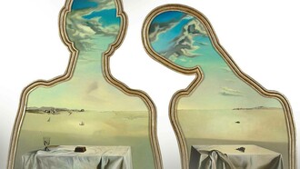 Couple with Their Heads Full of Clouds by Salvador Dalì, 1936
