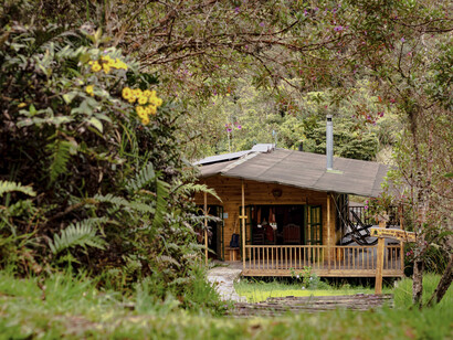 Ulcumano Ecolodge: proyecto familiar fundado en 2008 por Eduardo de la Cadena, ingeniero forestal, e Ingrid Mayer, chef peruana