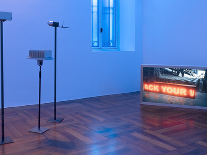 Artisti vari, Soglie del controllo, veduta della mostra. Per gentile concessione della Galleria Simóndi