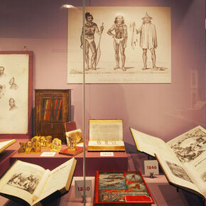 Vue de l'exposition "Le Magasin des petits explorateurs" © musée du quai Branly - Jacques Chirac, photo Gautier Deblonde