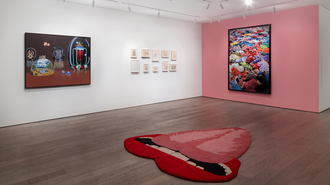 Divers artistes, Elles, vue d'exposition. Avec l'aimable autorisation de la Galerie Vallois