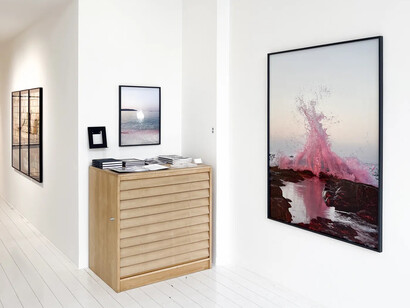 Various artists, Renature, exhibition view. Courtesy of Bildhalle Gallery