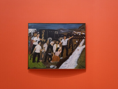 Paulo Pedro Leal, Tragic suburb, exhibition view. Courtesy of Pinacoteca 