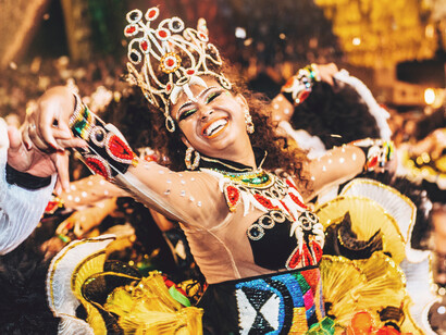 Tradicional festa de São João na cidade de Campina Grande, estado da Paraíba na região nordeste do Brasil