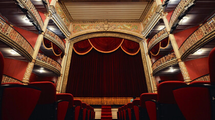 Teatro de Santa Isabel, Recife. Pronto para o espetáculo © Marcelo Lyra