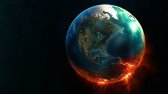 Recreación del fin del mundo