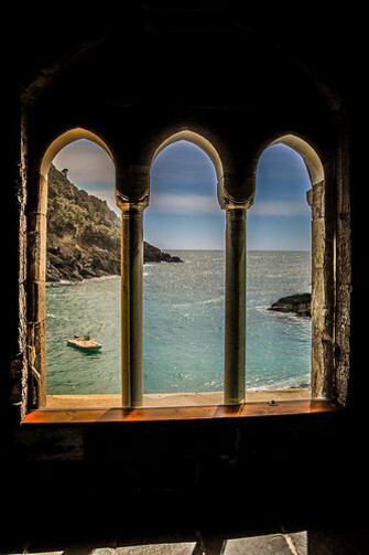 One of the Triforas at San Fruttuoso Abbey