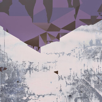 William Swanson, Flora formation (detail), 2016. Courtesy of Eleanor Harwood Gallery