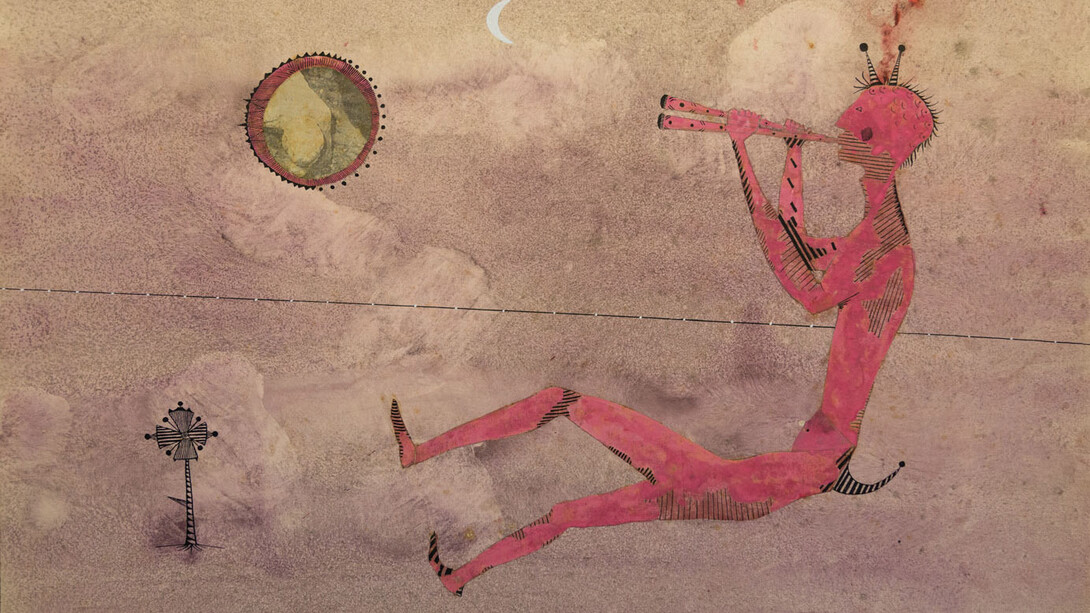 Joan Ponç, Sin título (detalle), 1960. Cortesía de la Galeria Senda