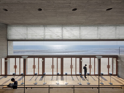Seashore Library, veduta sul mare