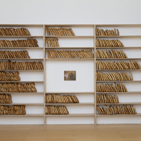 Uri Aran, Untitled (I love you), veduta della mostra. Cortesia del Museo Madre