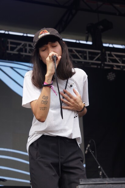 Constanza Espina (Marineros) at Ruido Fest 2016. Photo: Catalina Maria Johnson