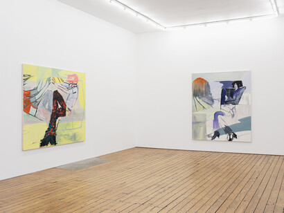 Le coeur encore. Stefania Batoeva, Pam Evelyn, Francesca Mollett, Installation views. Credit: Michal Brzezinski
