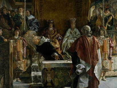 The Expulsion of the Jews from Spain (in 1492), Emilio Sala Frances, 1889, Prado Museum (Madrid, Spain)
