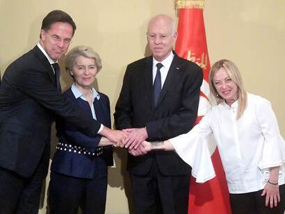 L'accord Tunisie-Union Européenne. Le mémorandum met en évidence les pactes de coopération sur l'agriculture, sur le transport aérien, sur l'activation d'un Forum d'investissement UE-Tunisie, sur l'activation du projet de câble numérique sous-marin 