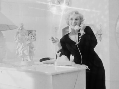 Imagen de la película "La ansiedad de Veronika Voss", de Rainer Werner Fassbinder