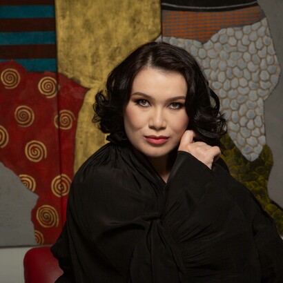 La soprano Barno Ismatullava (Francesca)