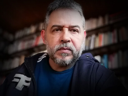 Durante la Filbo 2023 uno de los stands más visitados era el del escritor colombiano Mario Mendoza