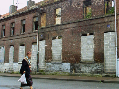 Inmuebles vacíos en Roubaix, Francia
