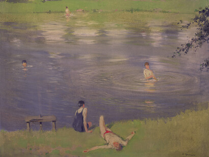 The Eve of the Battle of Somme, 1916 - Gunn, Sir James © The Fleming Wyfold Art Foundation