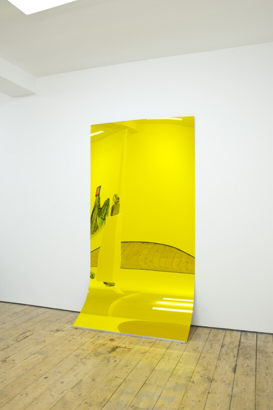 Sarah-Kate Wilson, Snoozing Yellow, 2014, Courtesy of the artist and Vitrine
