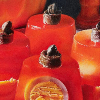 Laura Rokas, Serves you right (detail), 2025. Courtesy of Rebecca Camacho Presents