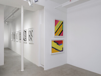 Peter Stämpfli, Exhibition view. Courtesy of Galerie Vallois