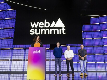 Official opening of Web Summit, April 27, 2025, at Avenida Salvador Allende, 6555, Barra da Tijuca, Rio de Janeiro, Brazil – RJ. Organized by Web Summit