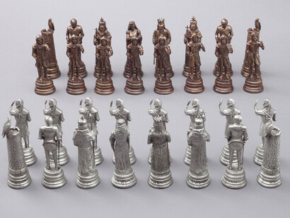 Featured Chess Sets 2017. Courtesy of World Chess Hall of Fame 