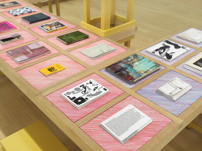 Various artists, The best dutch book designs, exhibition view. Courtesy of Stedelijk Museum